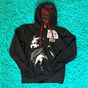 Official AMC’s The Walking Dead Darrel zip up Hoodie US Medium